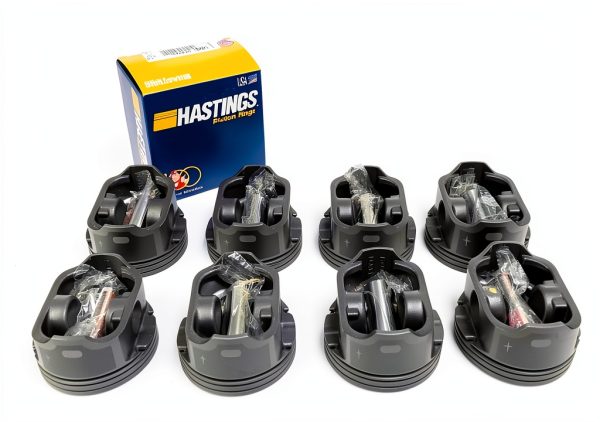 J MARTIN AUTO Piston & Ring kit for GM 5.3L V8 Engines-1