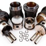 AA Performance VW 85.5mm Type 1 Pistons Cast Iron-0