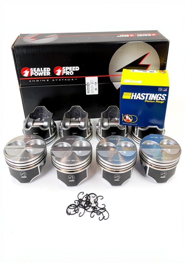 Ford Pistons H273CPKIT IE PARTS GROUP Bottom Fit-0