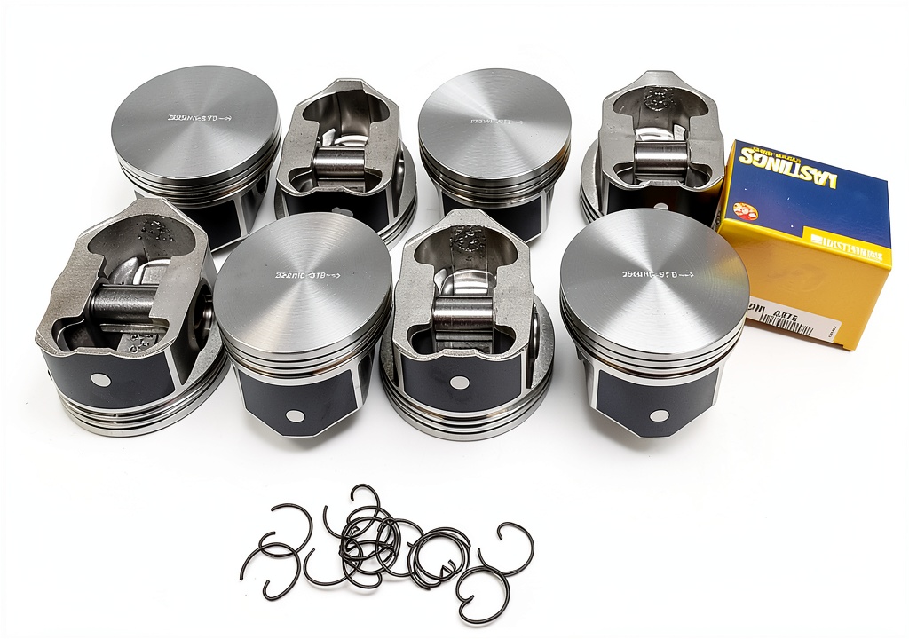 High-quality hypereutectic engine pistons