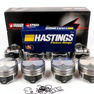5.7L Chevy Piston Kit IE PARTS GROUP Metal Skirt-0
