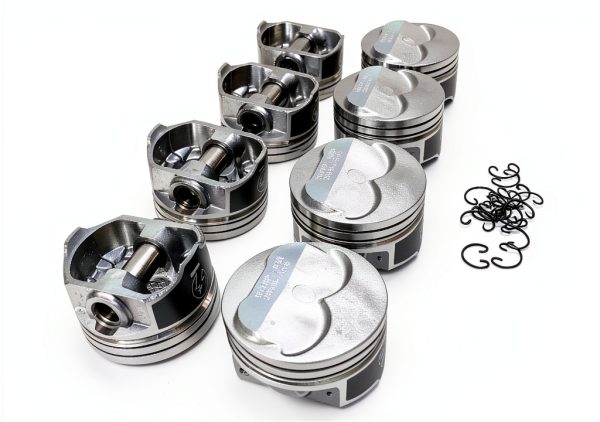 5.7L Chevy Piston Kit IE PARTS GROUP Metal Skirt-1
