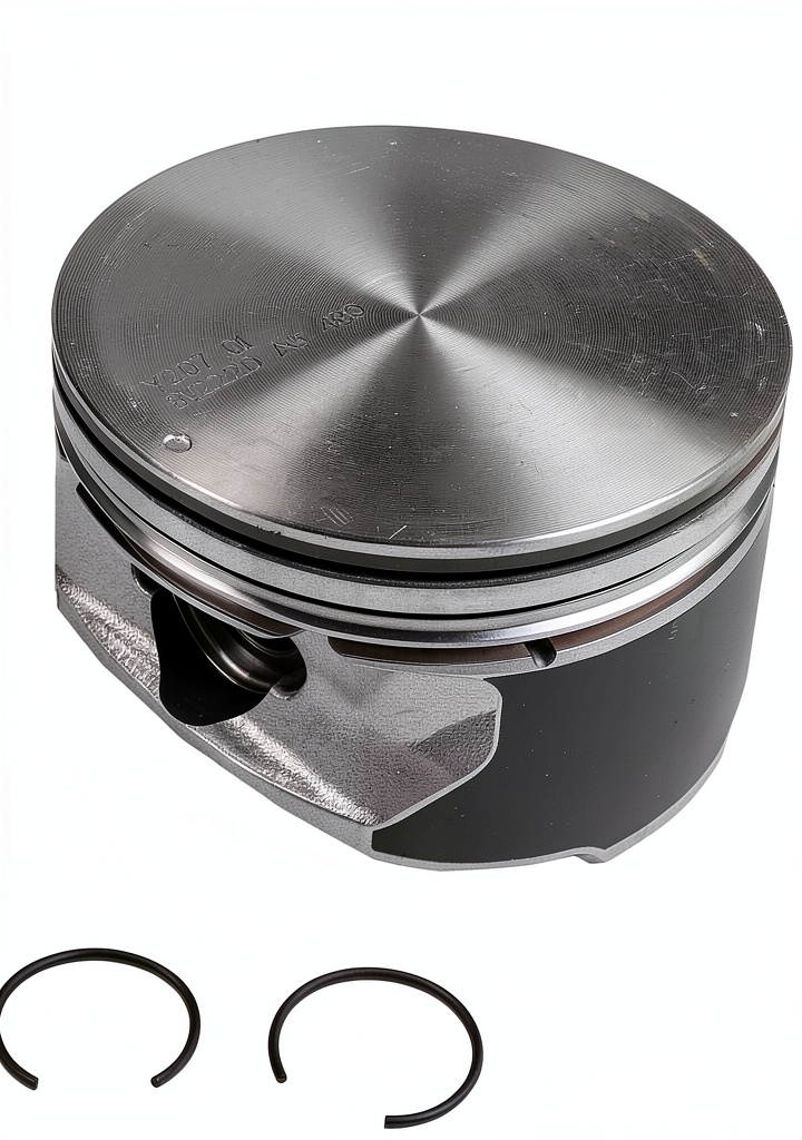 GM Genuine Parts engine piston installed in a Chevrolet engine