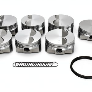 Forged Engine Pistons Icon Pistons Flat Design-0