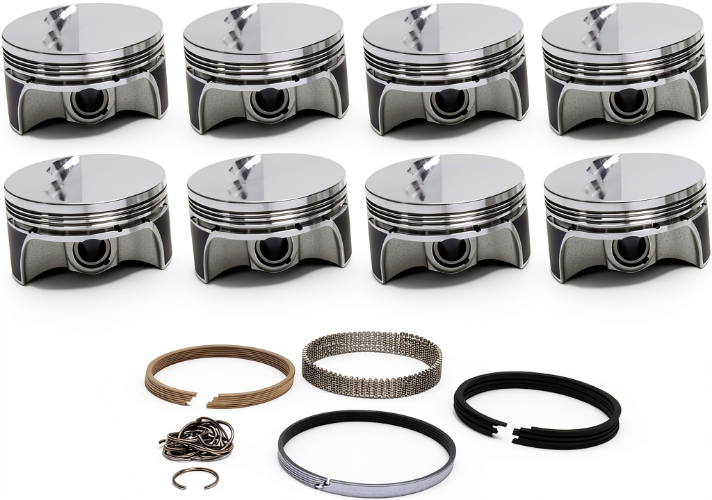 SPORTSMAN forged piston installed in a high‑performance engine