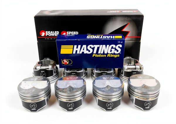 5.7L Chevy Piston Kit IE PARTS GROUP Metal Skirt-0