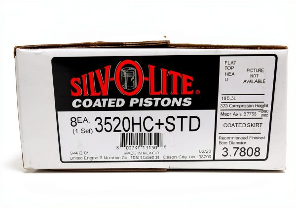 IE Parts Group Hypereutectic Engine Pistons for Automotive-2