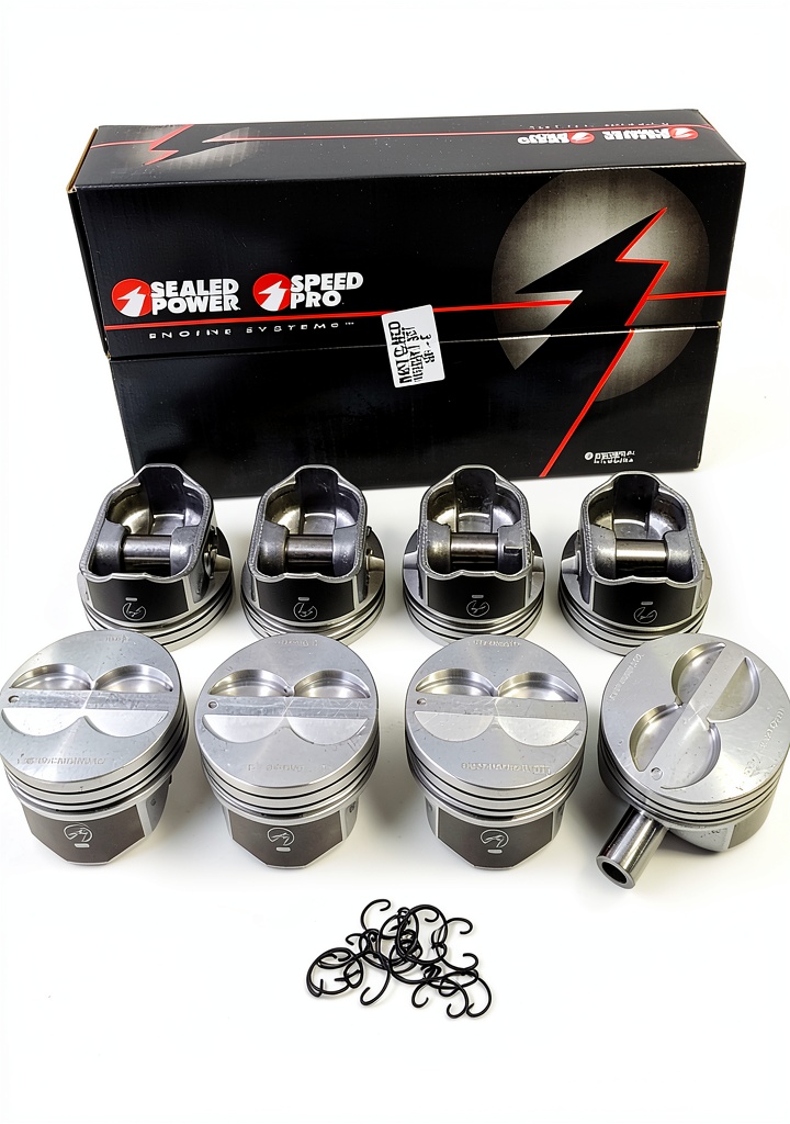 Installing IE PARTS GROUP piston kit in a Chevy 350 engine