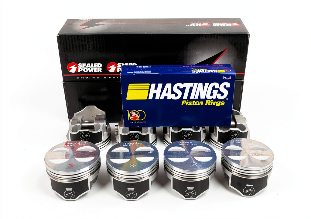 Falcon Performance forged piston installed in a Ford 302 engine