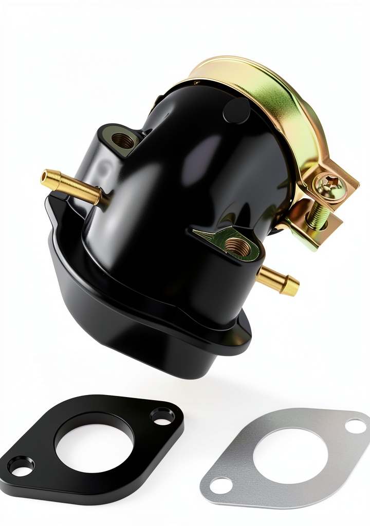 Installing MFC·passion intake manifold boot on an ATV engine