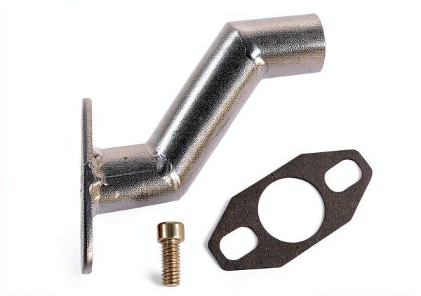 Intake Manifold JRL Silver Iron 49cc‑80cc for 2‑Stroke Bicycle-2