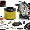 Carburetor & Air Filter Intake Manifold MOTO1988 16100-HN0-A00 Chrome-0