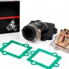 Intake Manifold and Reed Valve for Polaris ATV MOTO1988 Aluminum Kit-0