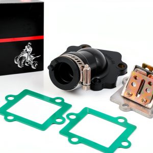 Intake Manifold and Reed Valve for Polaris ATV MOTO1988 Aluminum Kit-0