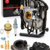 Honda Rancher 400 Carburetor Kit MOTO1988 Fuel Filter & Spark Plug-5