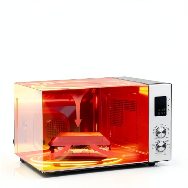 Microwave Sandwich Maker AHJ Red Silicone Grill Portable Non-Stick-4