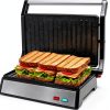 Panini Press Aigostar 1200W Sandwich Maker & Grill – Silver-8