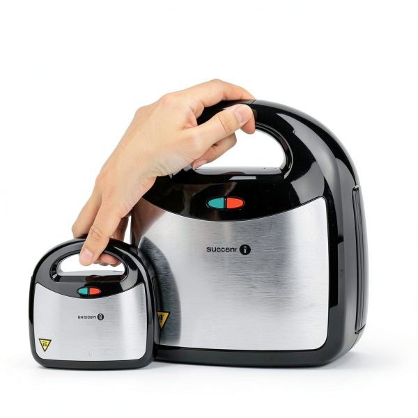 Aigostar Sandwich Maker 3 in 1 Panini Press Grill with Nonstick Plates-6