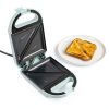 Mini Sandwich Maker Tasty Aqua 600W Dual-Side Nonstick Panini Press-2