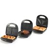 Aigostar Sandwich Maker 3 in 1 Panini Press Grill with Nonstick Plates-5