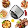 Aigostar Sandwich Maker 3 in 1 Panini Press Grill with Nonstick Plates-8