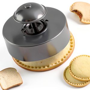 Sandwich Cutter Gelbira Egg‑Shape Stainless Steel Freezer Safe Tool-0