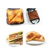 Mini Sandwich Maker Tasty Aqua 600W Dual-Side Nonstick Panini Press-5