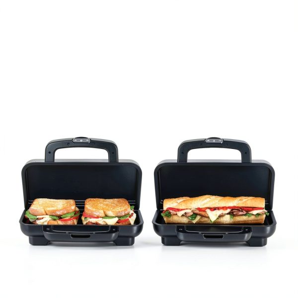 Proctor Silex Hot Sandwich Maker Steel PFAS-Free 25415MN-3